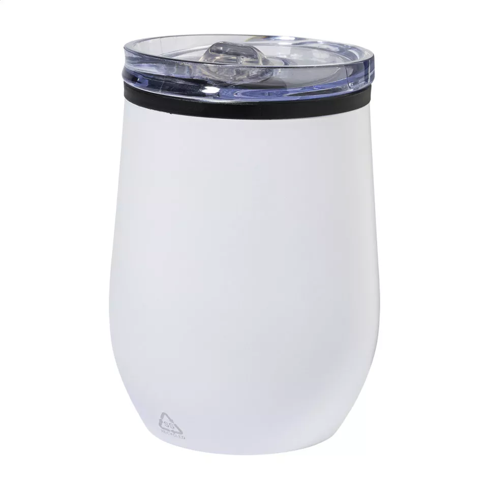 Poppy blanc  Mug thermos 