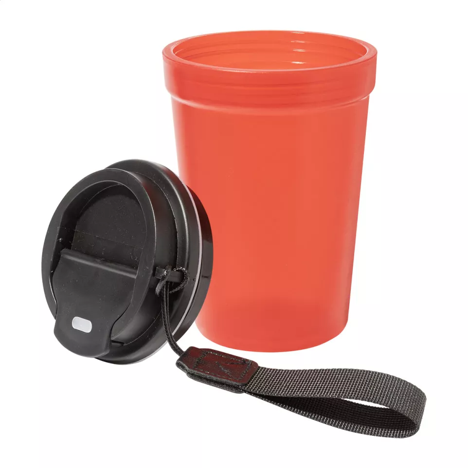 Frobbu red  travel cup 