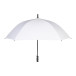 Quadstorm white  square RPET umbrella 
