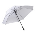 Quadstorm white  square RPET umbrella 