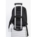 Leland black  RPET backpack 