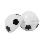 Lipfan wit zwart voetbal lip balm 