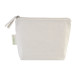 Cospex natural  recycled cotton cosmetic bag 