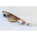 Cospex natural  recycled cotton cosmetic bag 