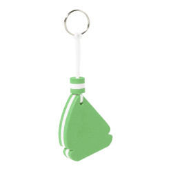 Velantis green  floating EVA keyring 