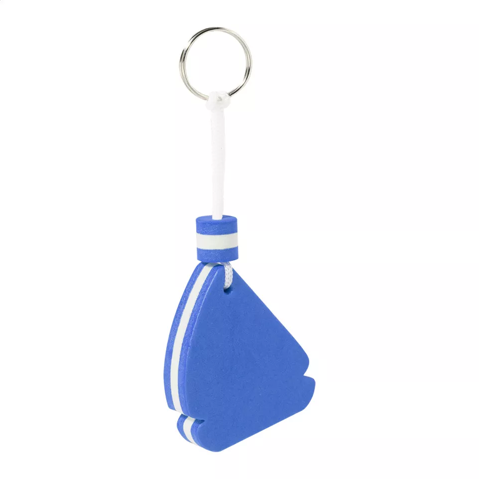 Velantis blue  floating EVA keyring 