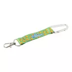 SuboRing Double silver  custom RPET keyring 