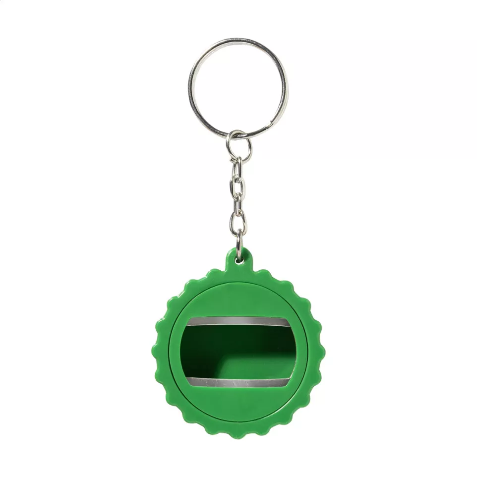 Popcap donker groen  RABS flesopener...