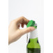 Popcap donker groen  RABS flesopener sleutelhanger 