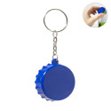 Popcap blauw  RABS flesopener sleutelhanger 