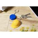 Popcap blauw  RABS flesopener sleutelhanger 