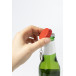 Popcap red  RABS bottle opener keyring 