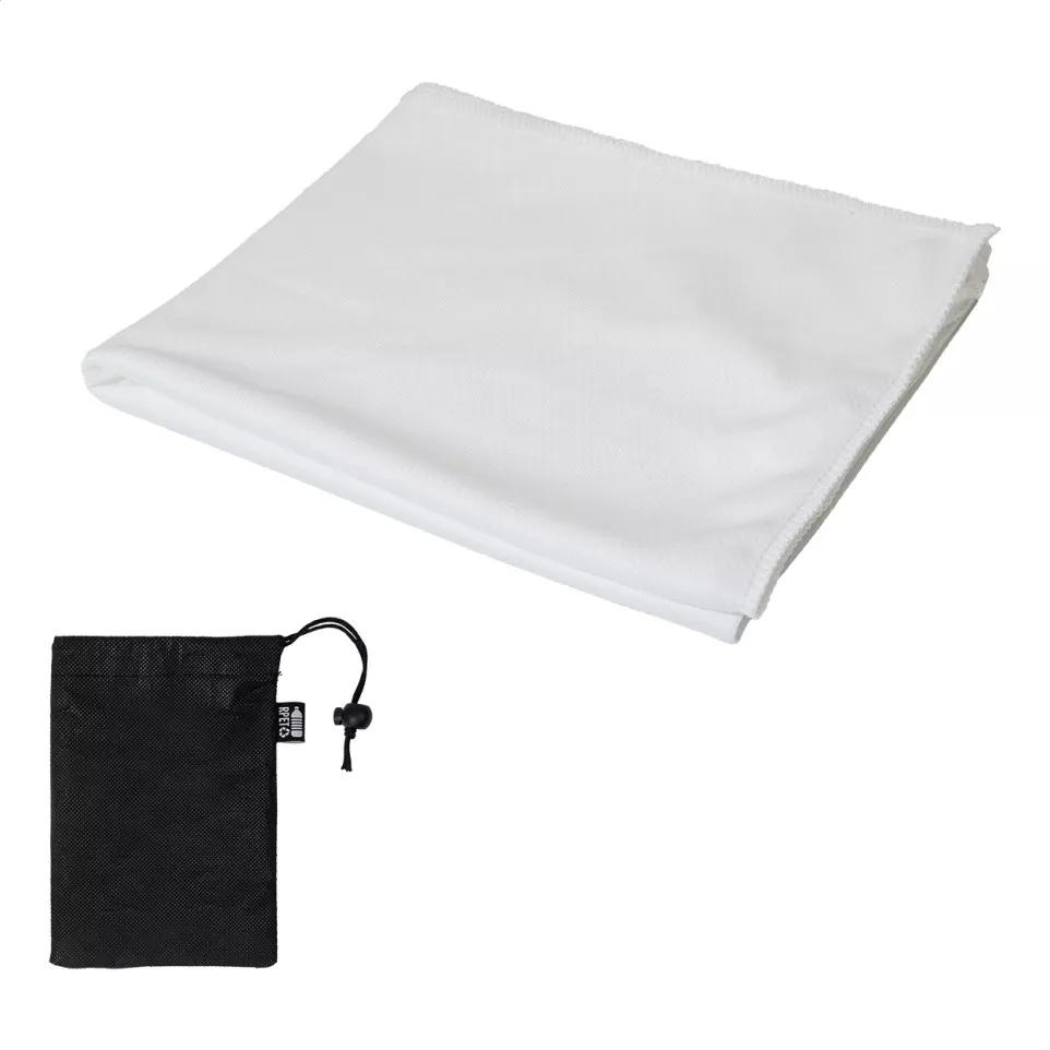 Endure white  RPET towel 