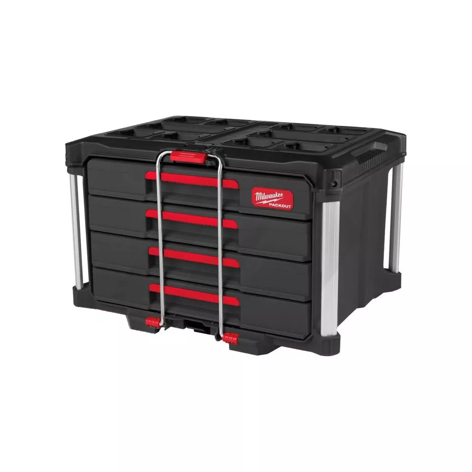 Coffre Packout  4 tiroirs  MILWAUKEE...