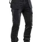 Ripstop Trousers with Holster Pockets - Mendura - Black - Jobman - 36/32 - pcs