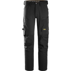 Pantalon poche genouillère slim stretch - 6318 - noir -Snickers - 52 / pce