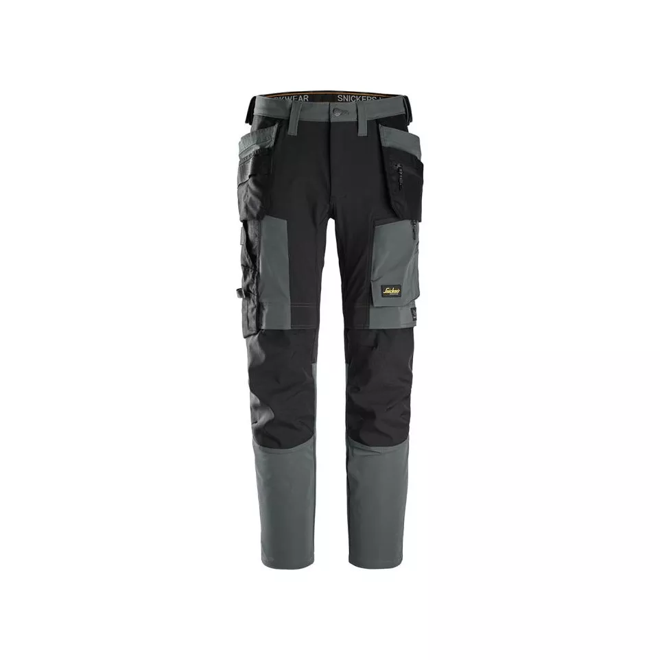 Broek met holsterzakken slim stretch...