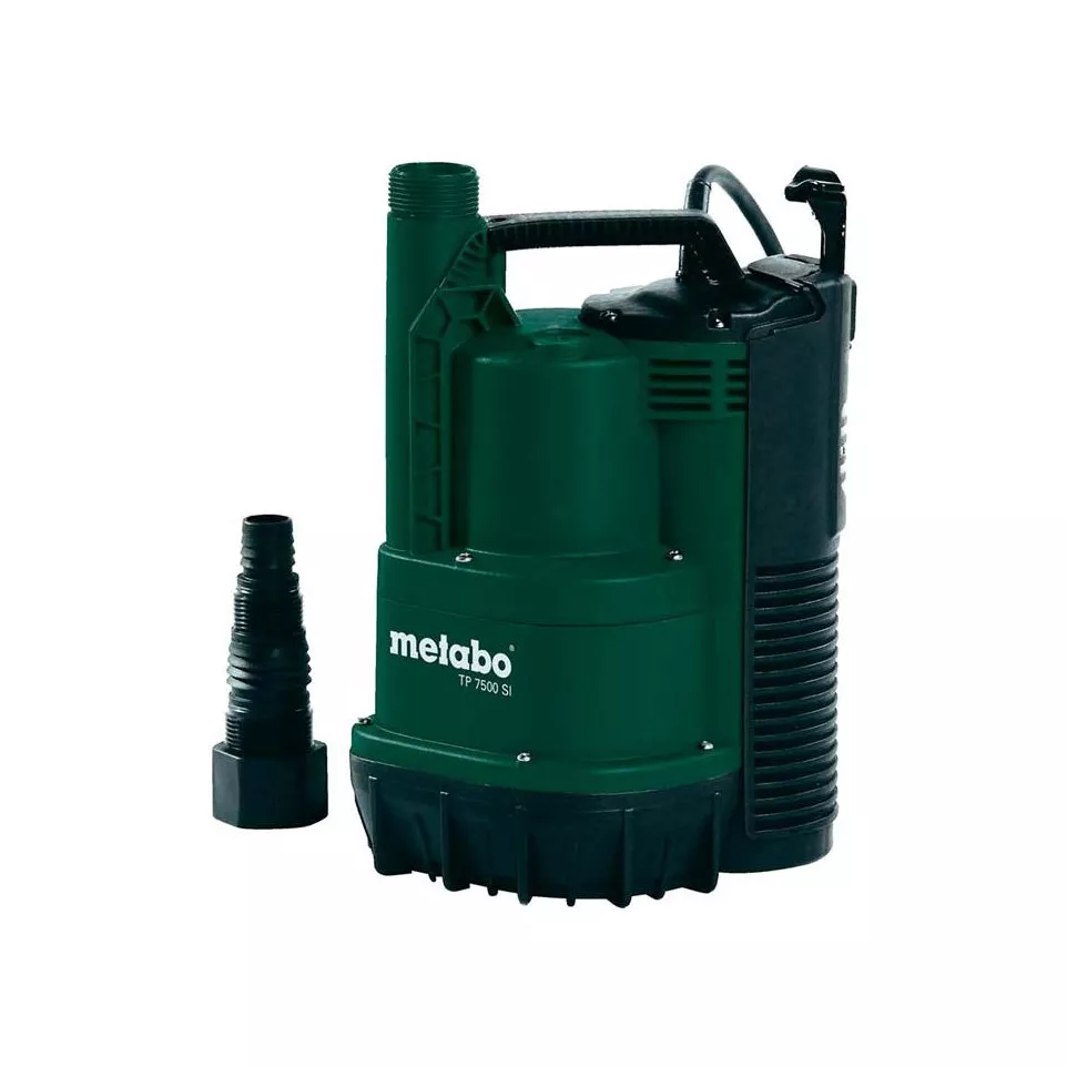 Pompe immergée à flotteur intégré...