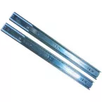 Paar Super-Rail volledig uitschuifbare kogelgelagerde geleiders, hoogte 45 mm, met soft close, lengte 400 mm, max. 45 kg / pce