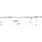 Maco verlengslot voor dorpel 18mm HFF/LFF 801-1280mm / pce