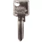 Ébauche de clé pour cylindre de verrou 2110 / pce