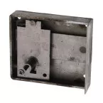 Serrure de meuble D204 avec clé et têtière 60mm droite / Pce