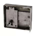 Furniture lock D204 with key and 60mm left strike plate / Piece