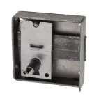 Serrure de meuble D204 avec clé et têtière 50mm droite / Pce