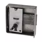 Serrure de meuble D204 avec clé et têtière 50mm gauche / Pce