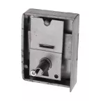 Serrure de meuble D204 avec clé et têtière 30mm droite / Pce