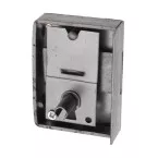 Serrure de meuble D204 avec clé et têtière 30mm gauche / Pce