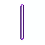 Hijsband polyester - rond zonder eind met dubbele laag 1 ton 1,5 meter nuttige lengte / PCE