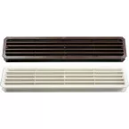 Double Gas Door Grille White per Piece