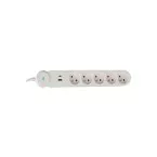 5-punts stekkerdoos wit + schakelaar  USB-A/C ( 1,5 M ) / pce