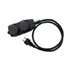 Extension Cord with 4-Outlets Block IP44 H07RN-F 3G2.5 5 Meters per Piece