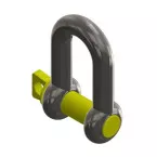 DEE straight shackle HR screw pin, 1500kg per piece