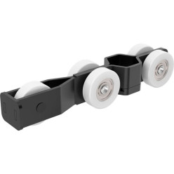 Zwenkwiel met 4 SAF-200 nylon kogellagerrollen / pce