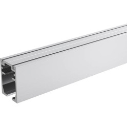 Rail de roulement aluminium brut SAF-200 longueur 6m / 6m
