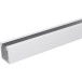 Profil aluminium brut SAF-200 Lg.6m pour la fixation de la platine encastrée / 6m