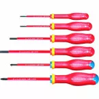 Set 6 tournevis Facom VDE 1000 volts - ATDVE.J6PB / pce