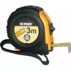 Ironside Tape Measure ABS Rubber 3m x 19mm per piece