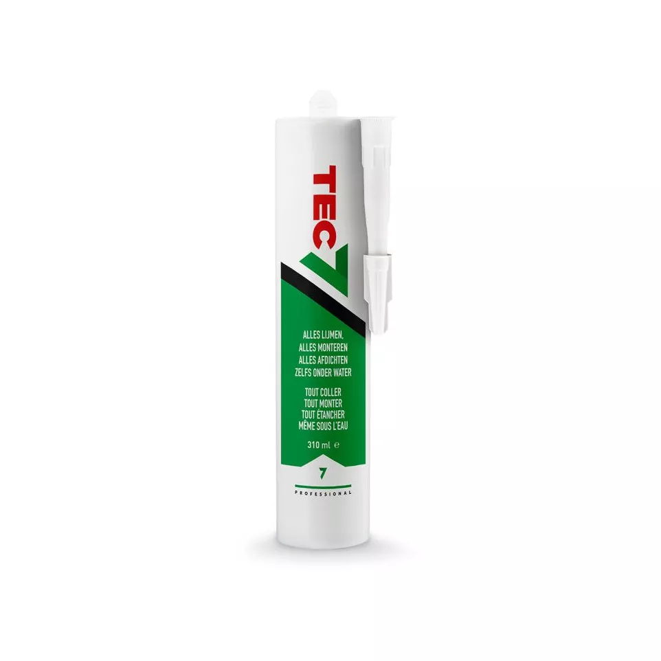 Tec7 wit (RAL 9016) - 310ml-patroon /...