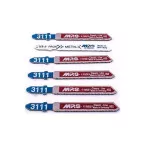 MPS 3111 decoupeerzaagbladen voor metaal (1,2 mm steek) / 5pce