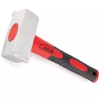 Sledgehammer with 2 Widia wedges and fiberglass handle / PC