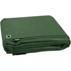 Groene polyethyleenfolie 40g/m² 4x5m / pce