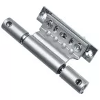 Eurotec Ø16mm 3D scharnier 122mm as 13mm mat chroom / pce