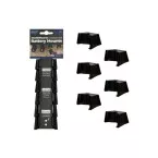 Support de batterie pour Bosch 12V BM-BO108-BLK-6 / 6pce