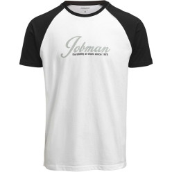 Jobman 5269 tweekleurig T-shirt wit/zwart M / pce