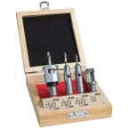 Set of 3 Decking Drill Bits with Countersinks / pc