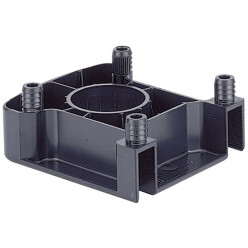 Hettich KORREKT push-in glides with 4 dowels for height adjustable leg per piece